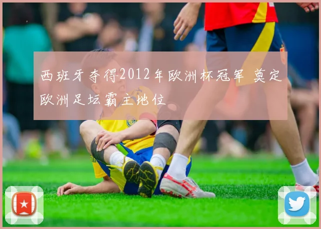 西班牙夺得2012年欧洲杯冠军 奠定欧洲足坛霸主地位