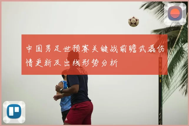 中国男足世预赛关键战前瞻武磊伤情更新及出线形势分析
